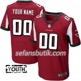 Atlanta Falcons Tröjor Custom Röd - Barn